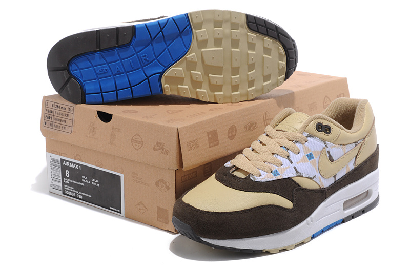 New Men'S Nike Air Max Navajowhite/Saddlebrown